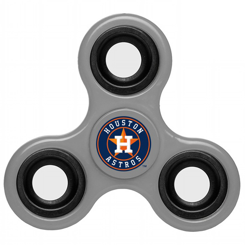 MLB Houston Astros 3 Way Fidget Spinner G60 - Gray