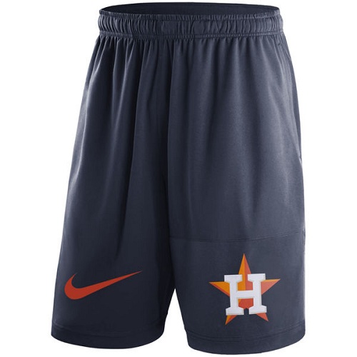 MLB Men's Houston Astros Nike Navy Dry Fly Shorts